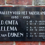 Plaquette Oorlogsmonument