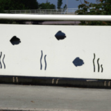 Panelen op de Koebrug